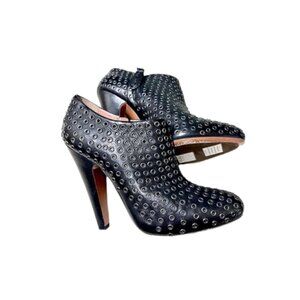 ALAIA black leather booties 37 US 6.5